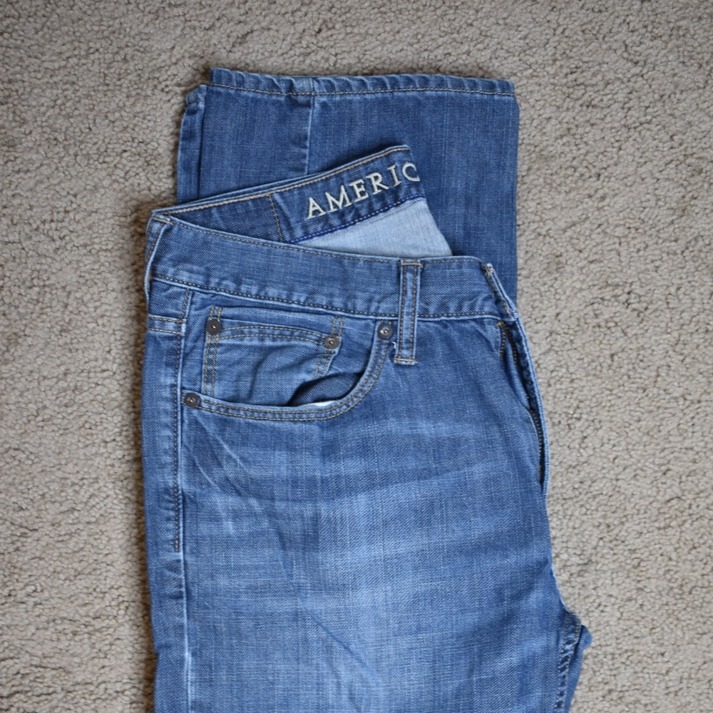 Men's Original Straight Jeans by AE 31x32 Size